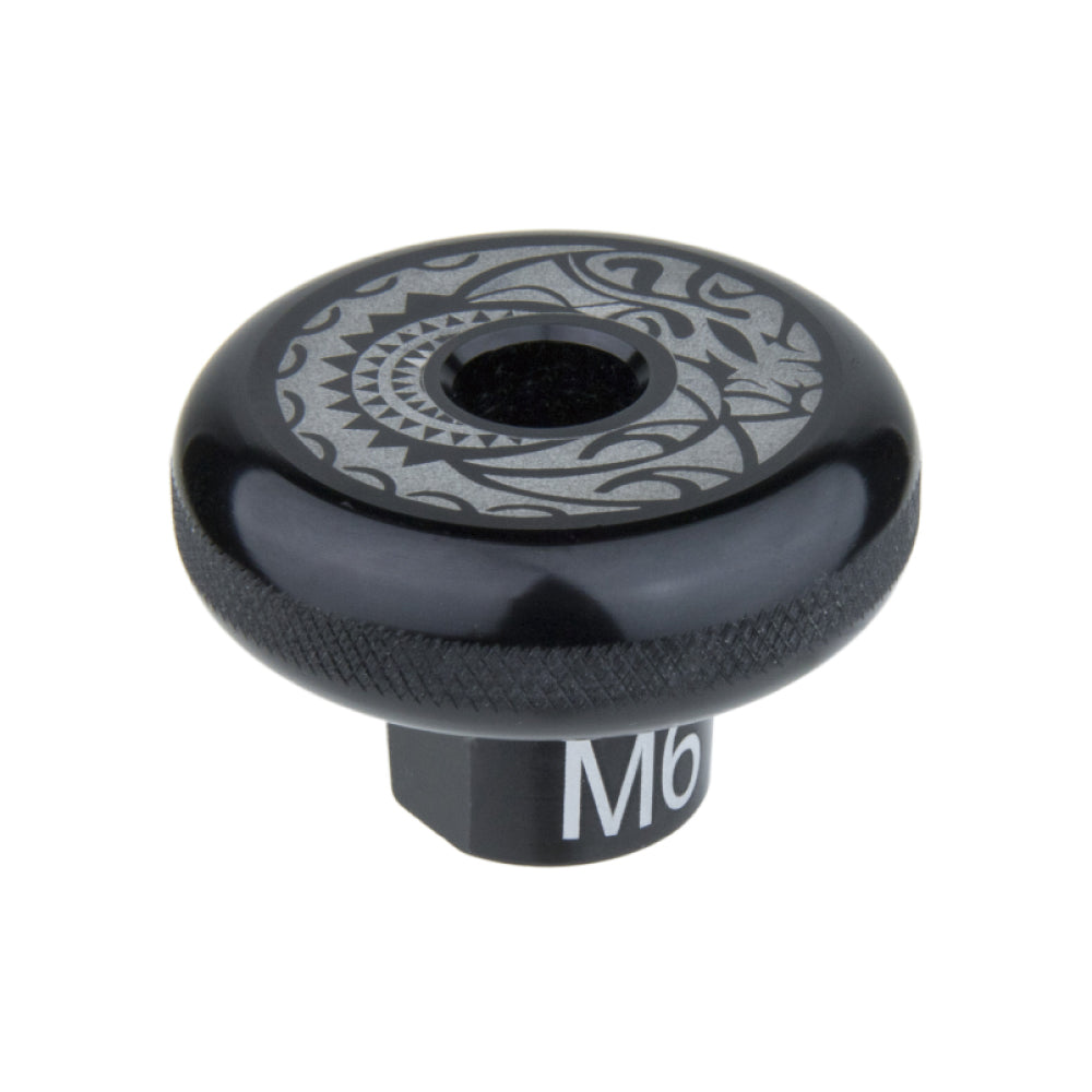 KS-220 - Aluminum Round Knob with M6 Female Thread