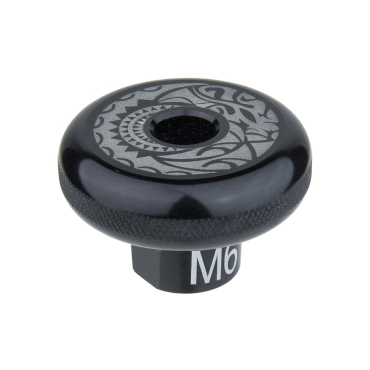 KS-220 - Aluminum Round Knob with M6 Female Thread