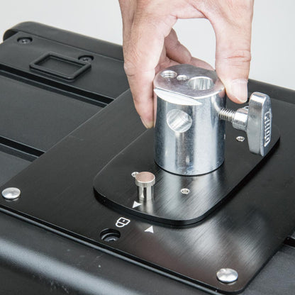 KS-231 - Quick-release plate 14.7 x 16.2 cm locking operation