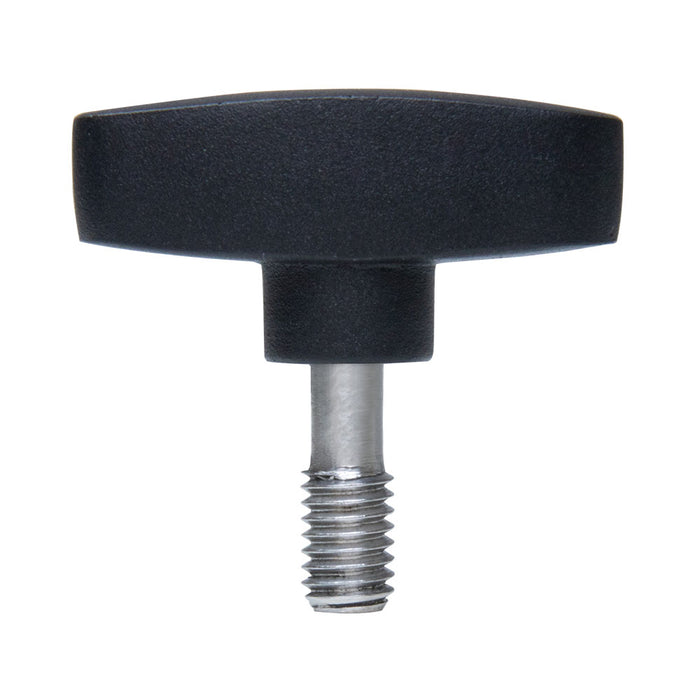 KS-233 - Aluminum T-Knob with 3/8"-16 Male Thread, 25 mm