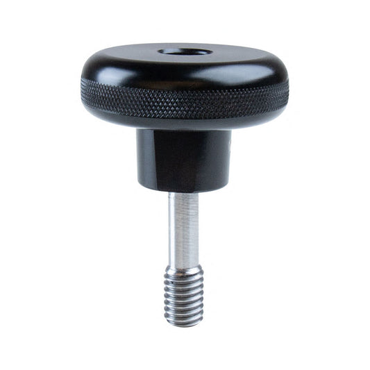 KS-266 - Aluminum Round Knob with 3/8"-16 Male Thread