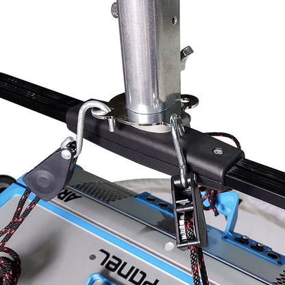 KS-277 - Space Light Skirt Mounting Bracket mounted setup, space light mounted setup