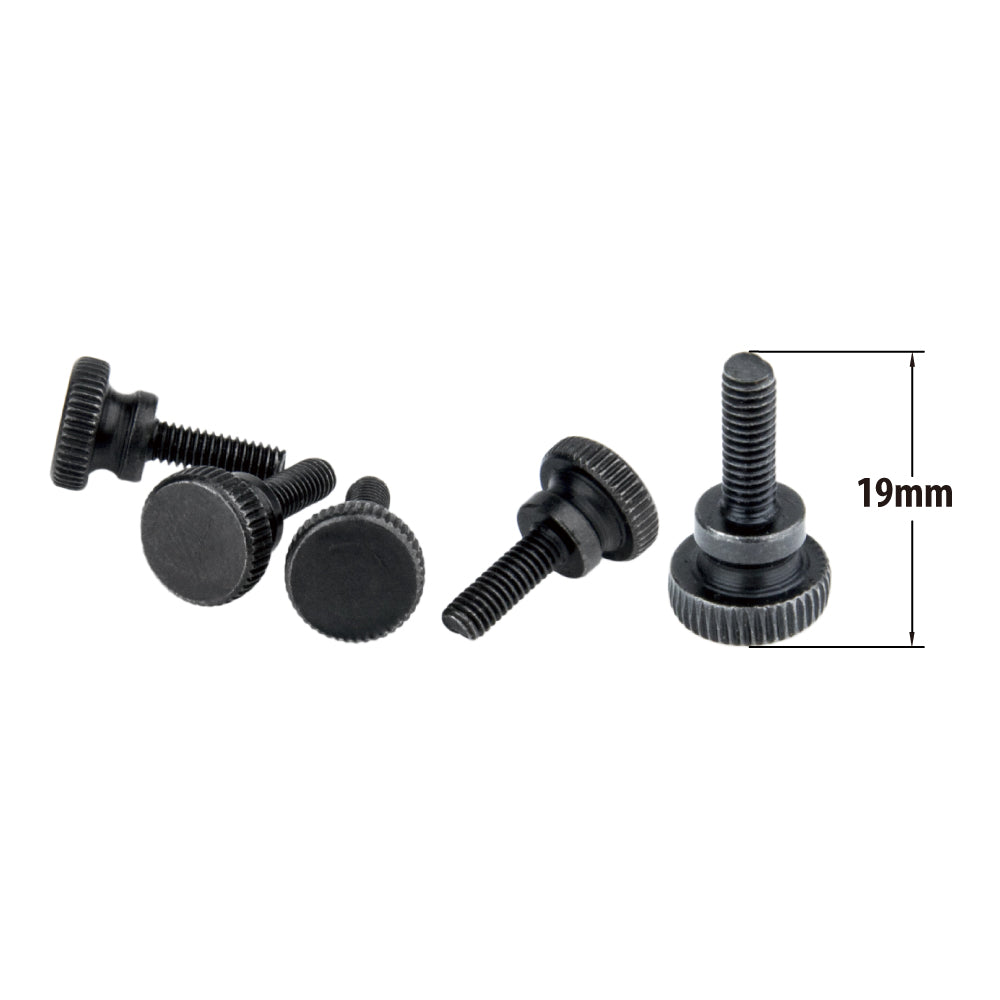 KS-292 - M4 Knurled Shoulder Steel Thumb Screw Set of 4 alternate view or mounted detail
