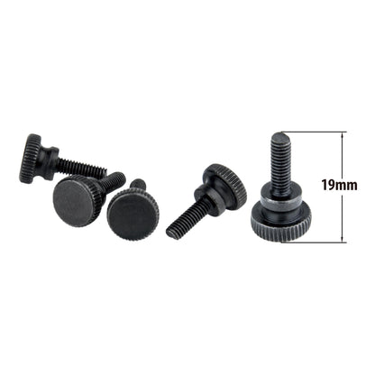 KS-292 - M4 Knurled Shoulder Steel Thumb Screw Set of 4 alternate view or mounted detail