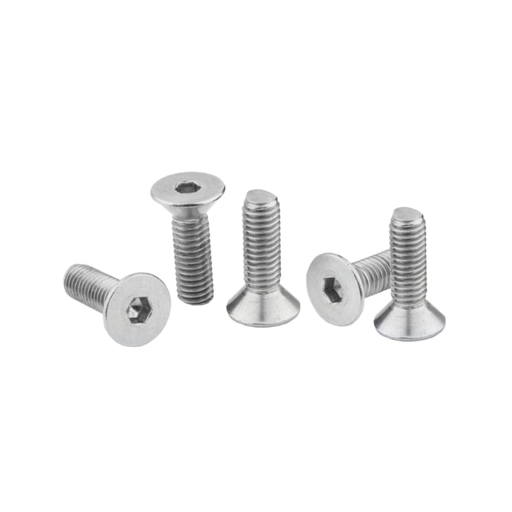 KS-293 - 3/8"-16 UNC x 1-1/4" Stainless Hex Flat Head Screw Set 5 pcs