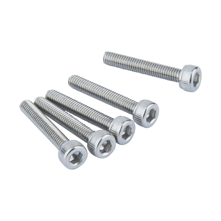 KS-295 - M3 x 18 mm Stainless Steel Hex Socket Cap Screw, Set of 5