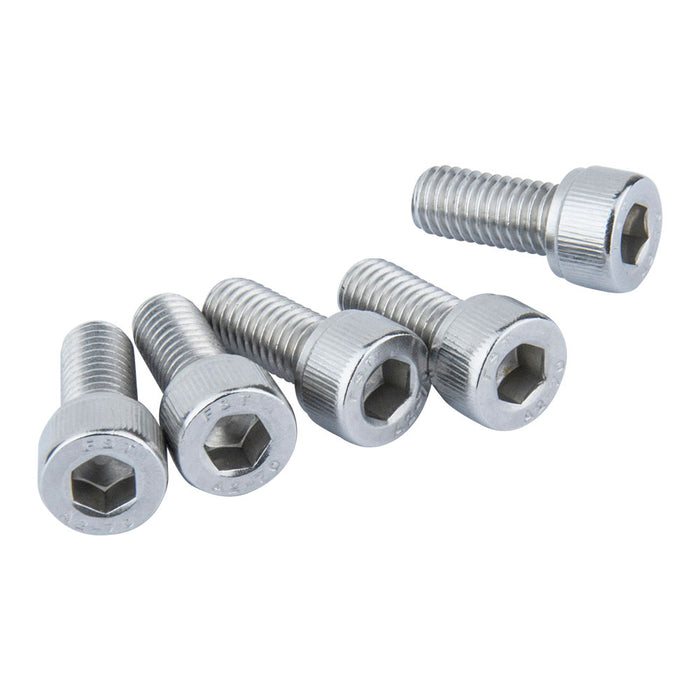 KS-297 - M8 x 18 mm Stainless Steel Hex Socket Cap Screw, Set of 5