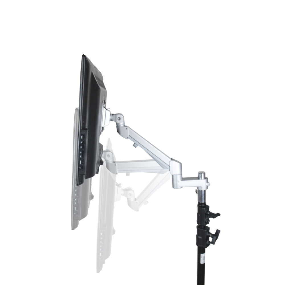 KS-528 - LCD Monitor VESA Mount with Gas Spring Arm bracket view