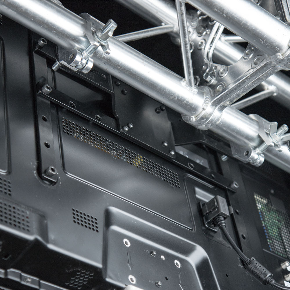 KS-534 - VESA Mounting Adapter 300 / 400 monitor rear mounting setup