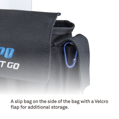 KSB-010 - KUPO KSB-010 Utility AC Bag side slip pocket detail