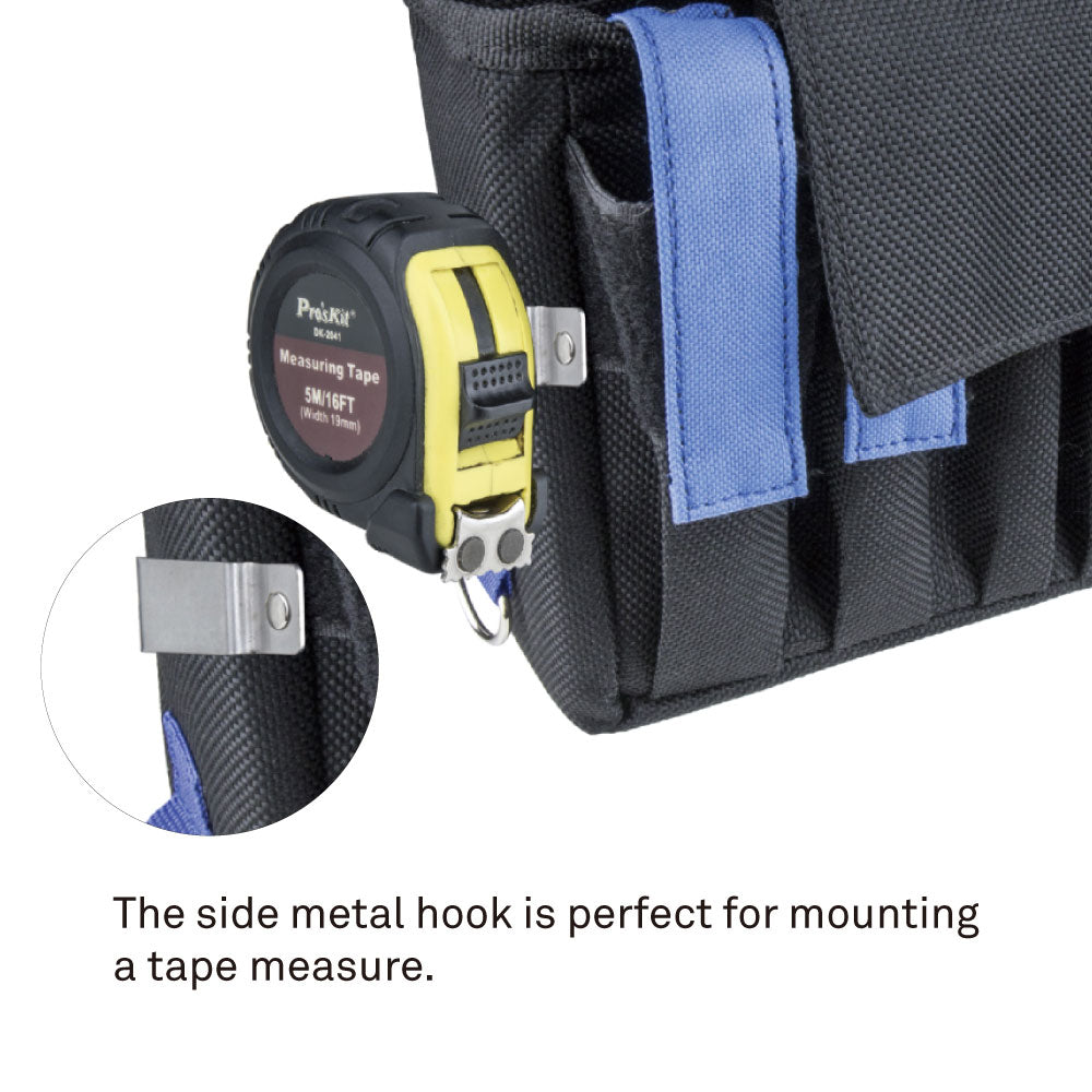 KSB-010 - KUPO KSB-010 Utility AC Bag tape measure hook detail