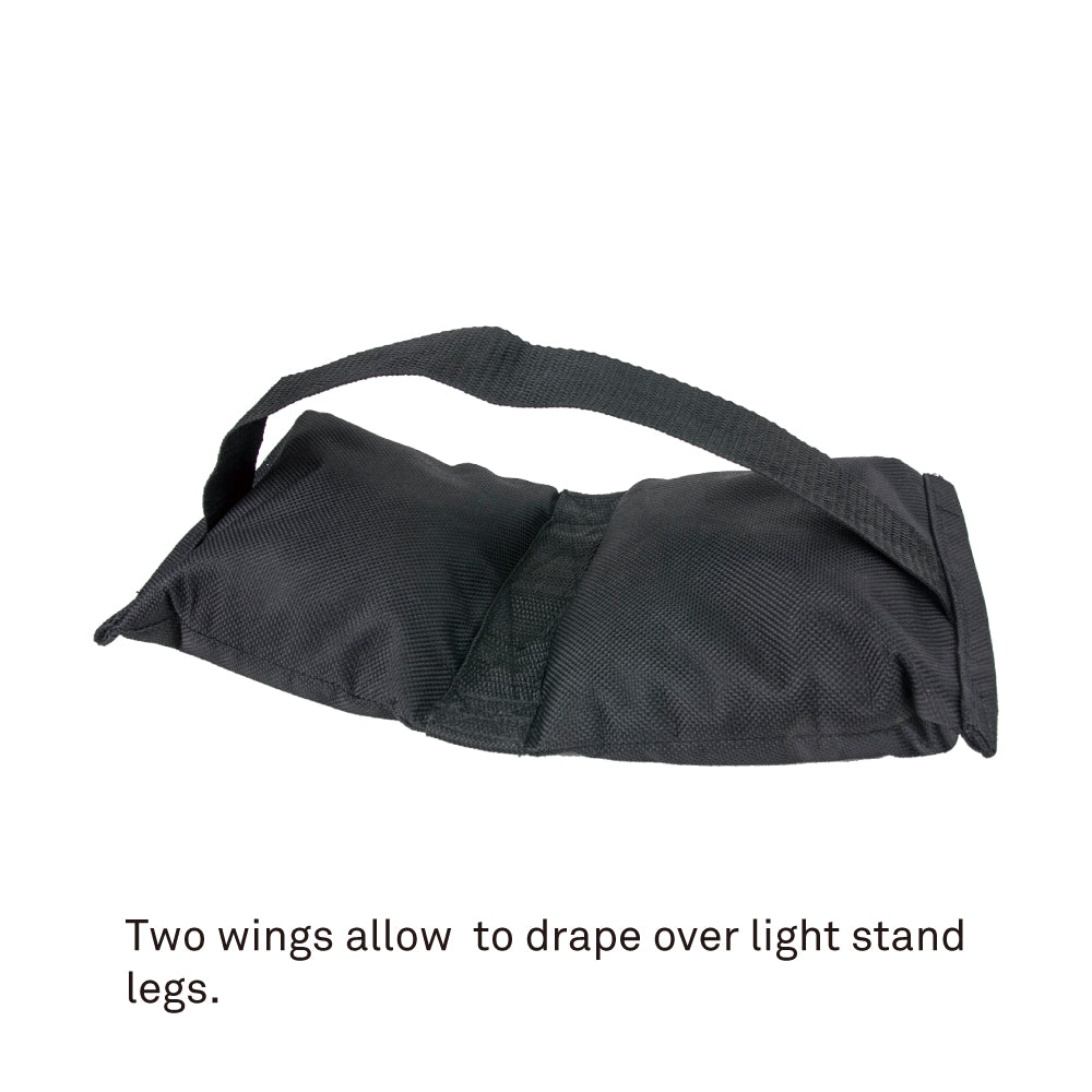 KSF-15 - KUPO 15 lb Shot Bag side or open view