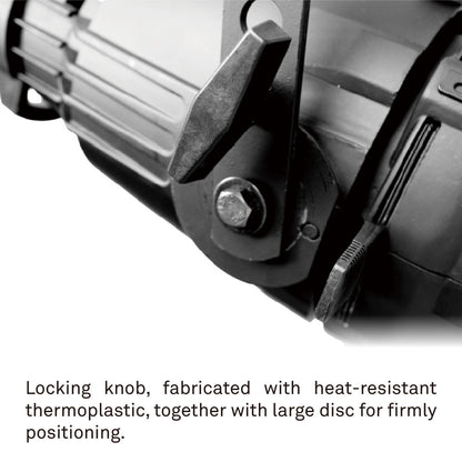 ML-7519B - ML-7519B Megalite Ellipsoidal Spotlight 19° shutter or lens detail