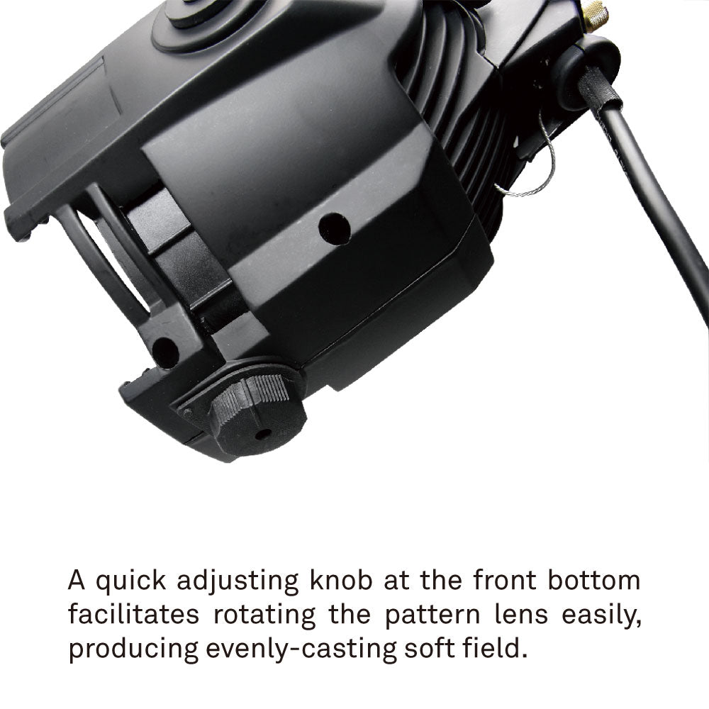 MM-575B - MM-575B Megamix 575 W HID PAR front lens feature detail