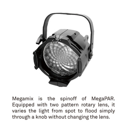 MP-150EB - KUPO MegaPar CDM 150 W Electronic Ballast dimension diagram, front dimension diagram