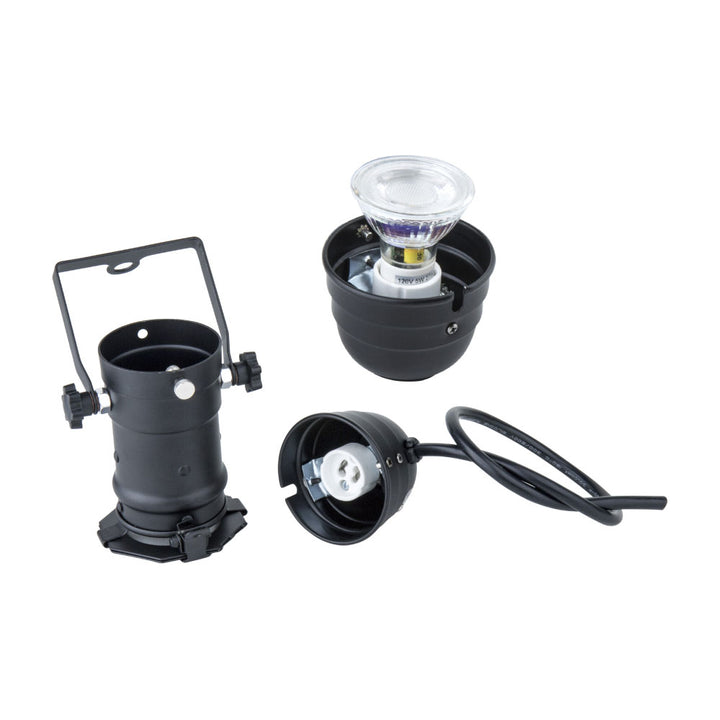 PAR-16LB/GZ10 LED PAR 16, Long Nose, Black