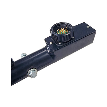 PB-606HC-P - 6-Circuit 16-Pin Polish connector close-up