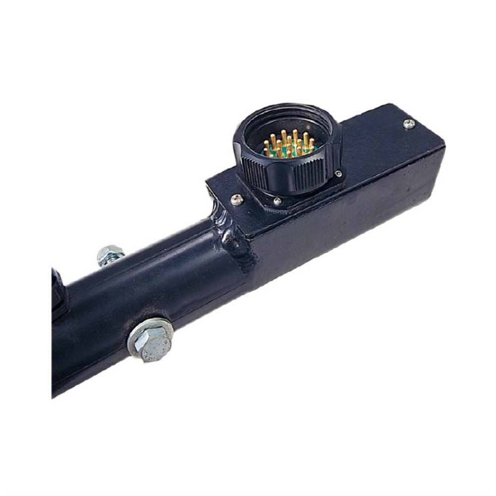 PB-606SC-P - 6-Circuit 19-Pin Polish connector close-up