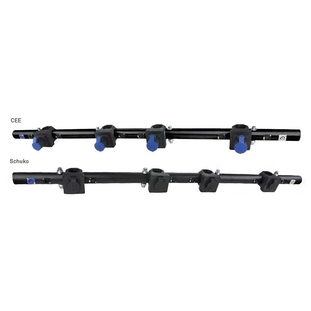 PB-606VSC-P2 - 6-Way CEE Polish front and rear light bar views