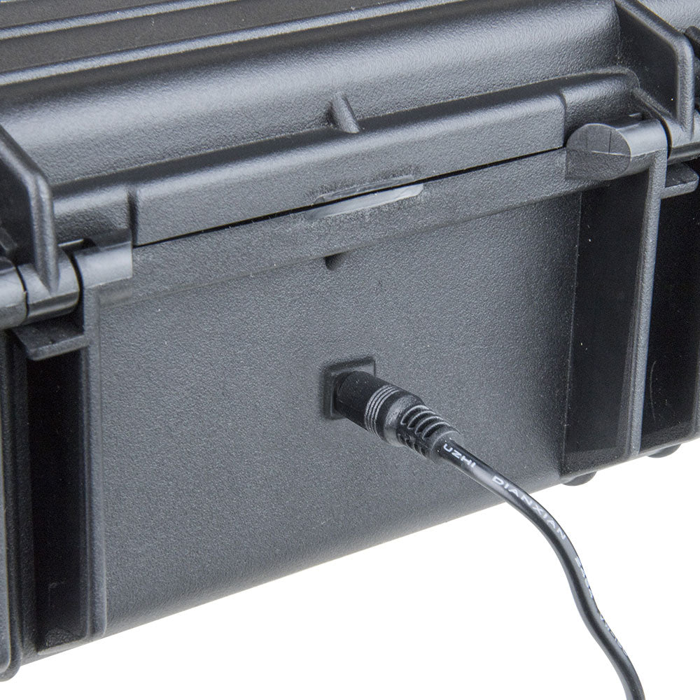 PC-30 - KUPO Portable Mini Console rear cable port detail