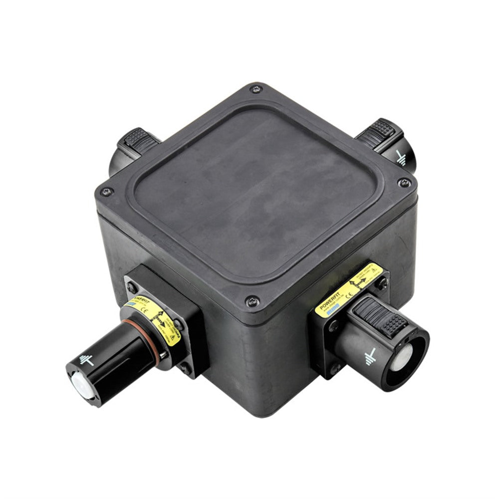 PDB-C1303BK - KUPO PowerFit 400 A Rubber Cubic Power Distro Box - Black product view