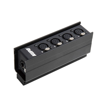 PDB-E1401F - KUPO PDB-E1401 F RJ45 to 5-Pin XLR Data Distribution Box -Female single data box view
