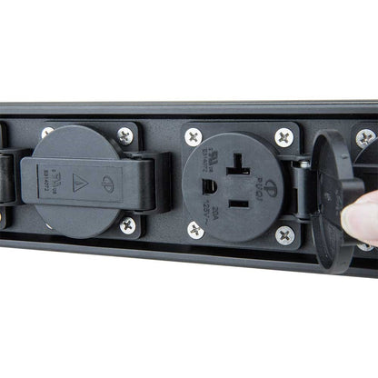 PDB-L1504D - Linear Power Distribution Box outlet close-up