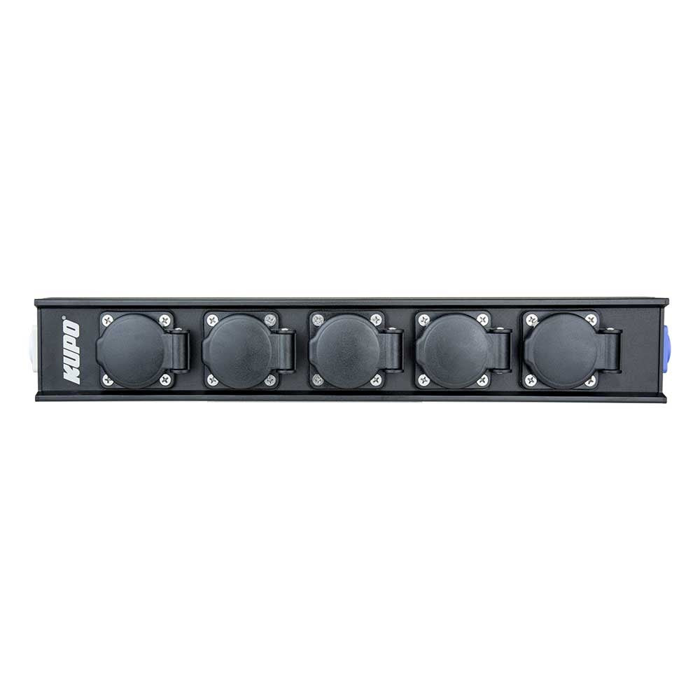 PDB-L1505D - Linear Power Distribution Box front outlet layout