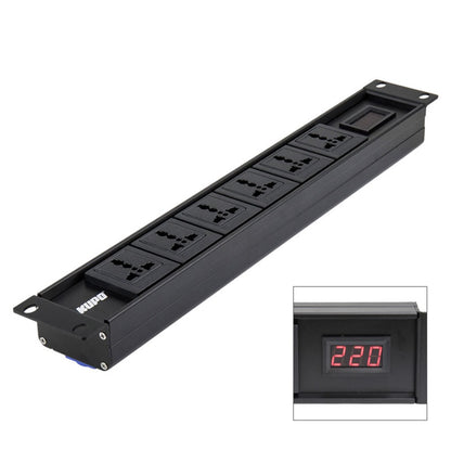PDB-L1601R - Linear Power Distribution Box linear power box angled view
