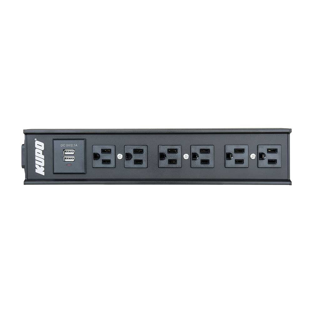 PDB-L1604 - Linear Power Distribution Box outlet close-up