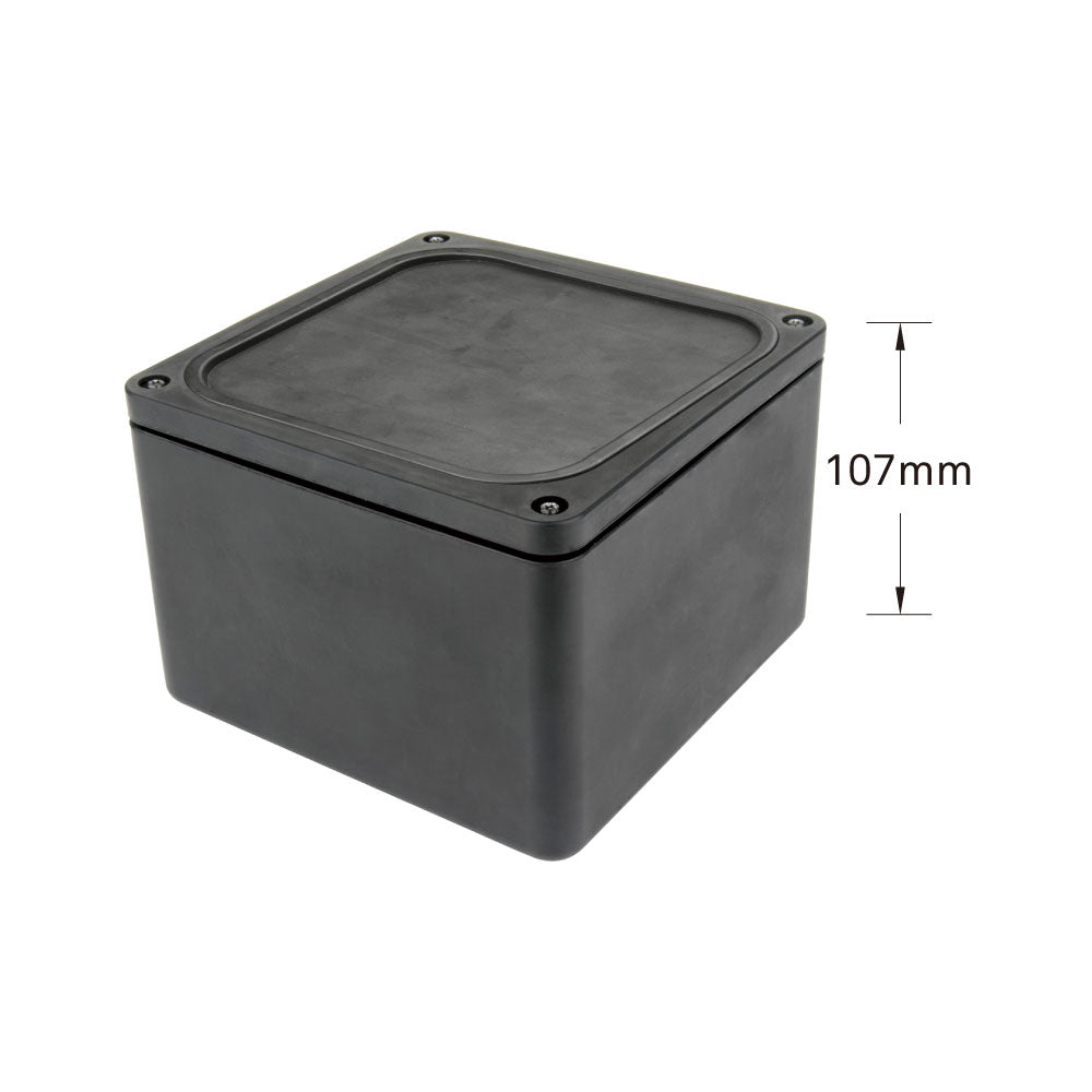 PDB-RCB - Rubber Cubic Box, connector side view