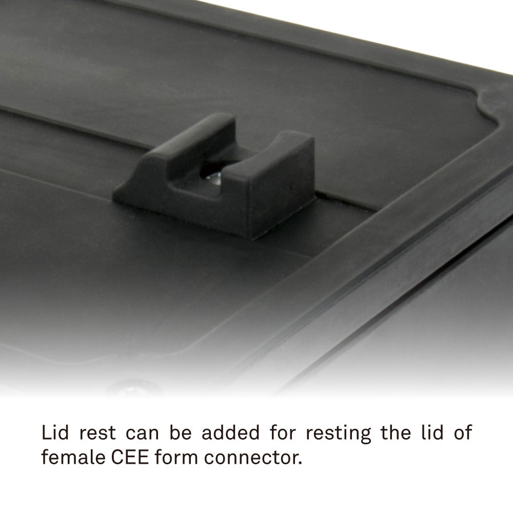 PDB-RCB - Rubber Cubic Box, connector operation detail