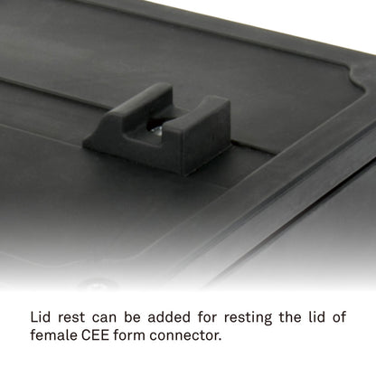 PDB-RCB - Rubber Cubic Box, connector operation detail