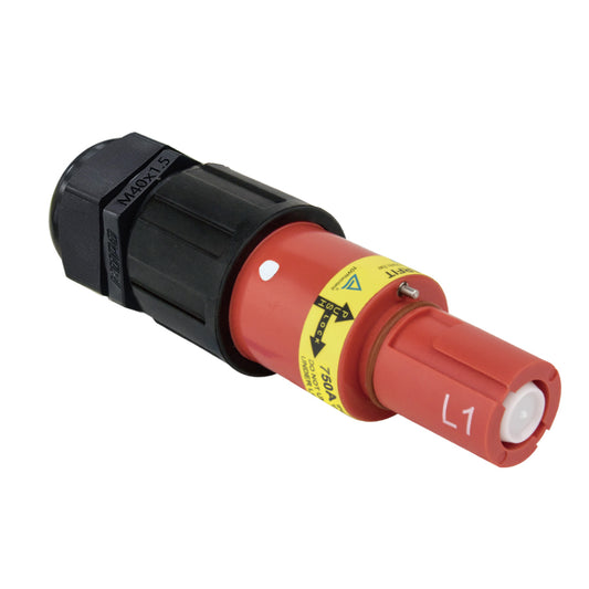 PFLD-1R-C300M40 - PowerFit 750 A Line Drain, L1 (Phase A) (AU/NZ Legacy) Red
