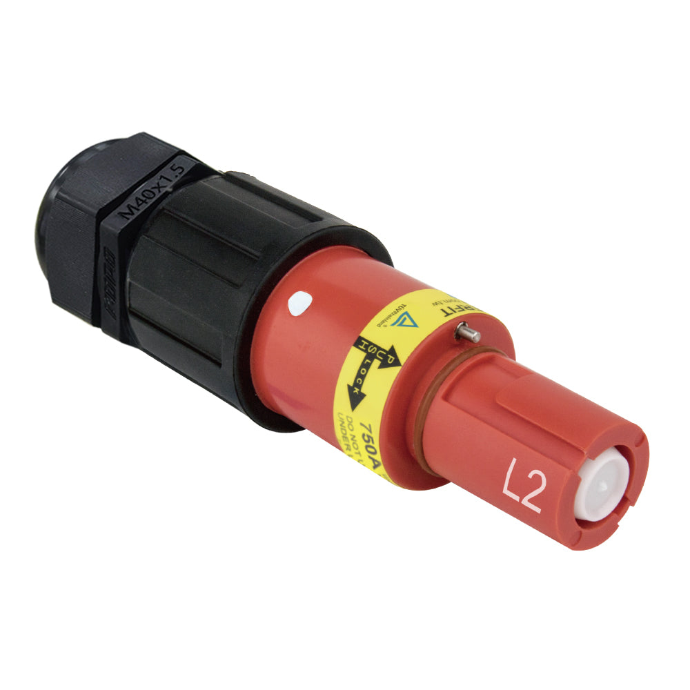 PFLD-2R-C300M40 - PowerFit 750 A Line Drain, L2 (Phase B) (NEC - North American) Red