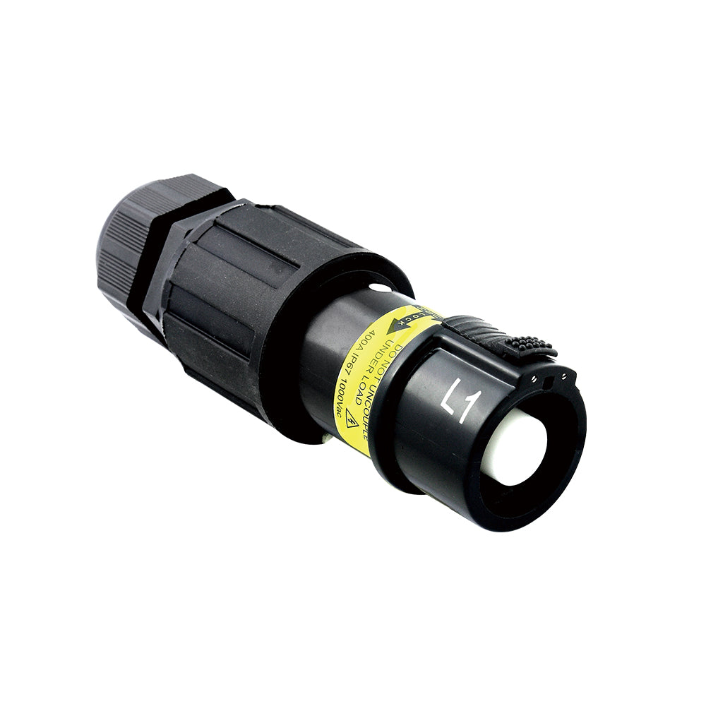 PFLS-1BK-S120M40A - PowerFit 400 A Line Source, L1 (Phase A) Black (NEC - North American)