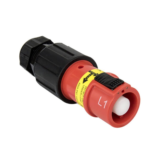 PFLS-1R-S120M40A - PowerFit 400 A Line Source, L1 (Phase A) Red (Alternate L1 / Australian)