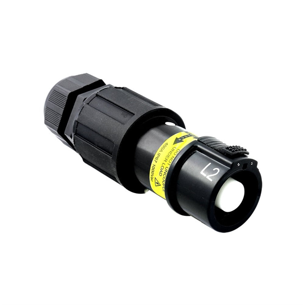 PFLS-2BK-S120M40A - PowerFit 400 A Line Source, L2 (Phase B) Black (IEC - European)