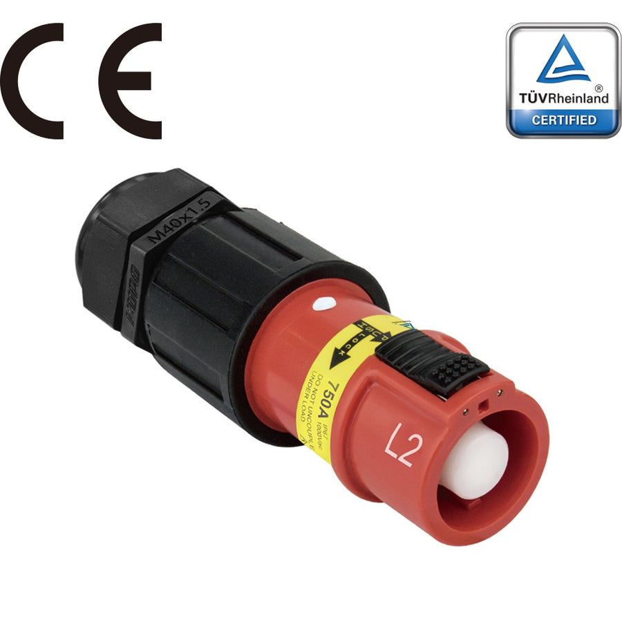 PFLS-2R-S120M40A - PowerFit 400 A Line Source, L2 (Phase B) Red (NEC - North American)