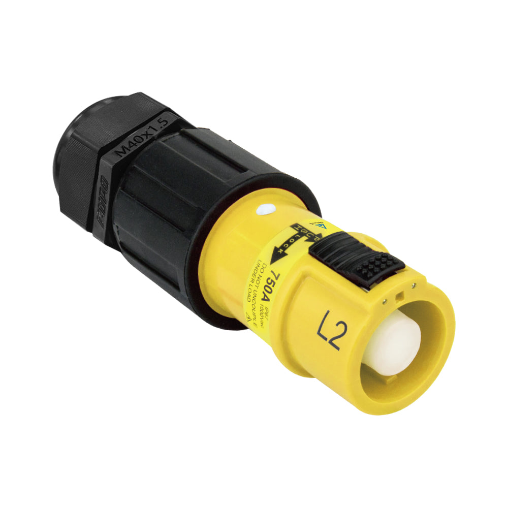 PFLS-2Y-C300M40 - PowerFit 750 A Line Source, L2 (Phase B) ( China / 277-480 V North American) Yellow