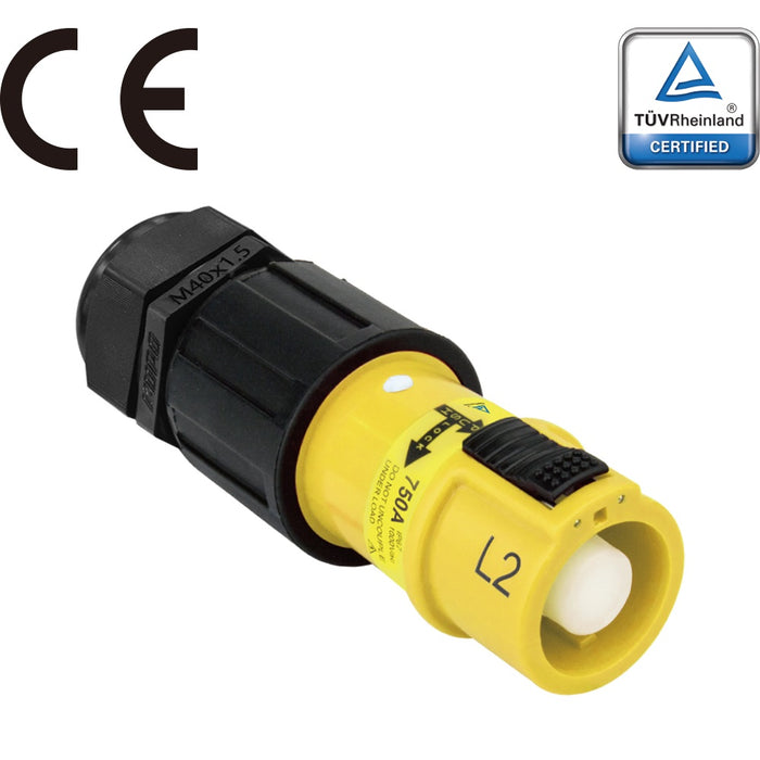 PowerFit 750 A Line Source, L2 (Phase B) ( China / 277-480 V North American) Yellow
