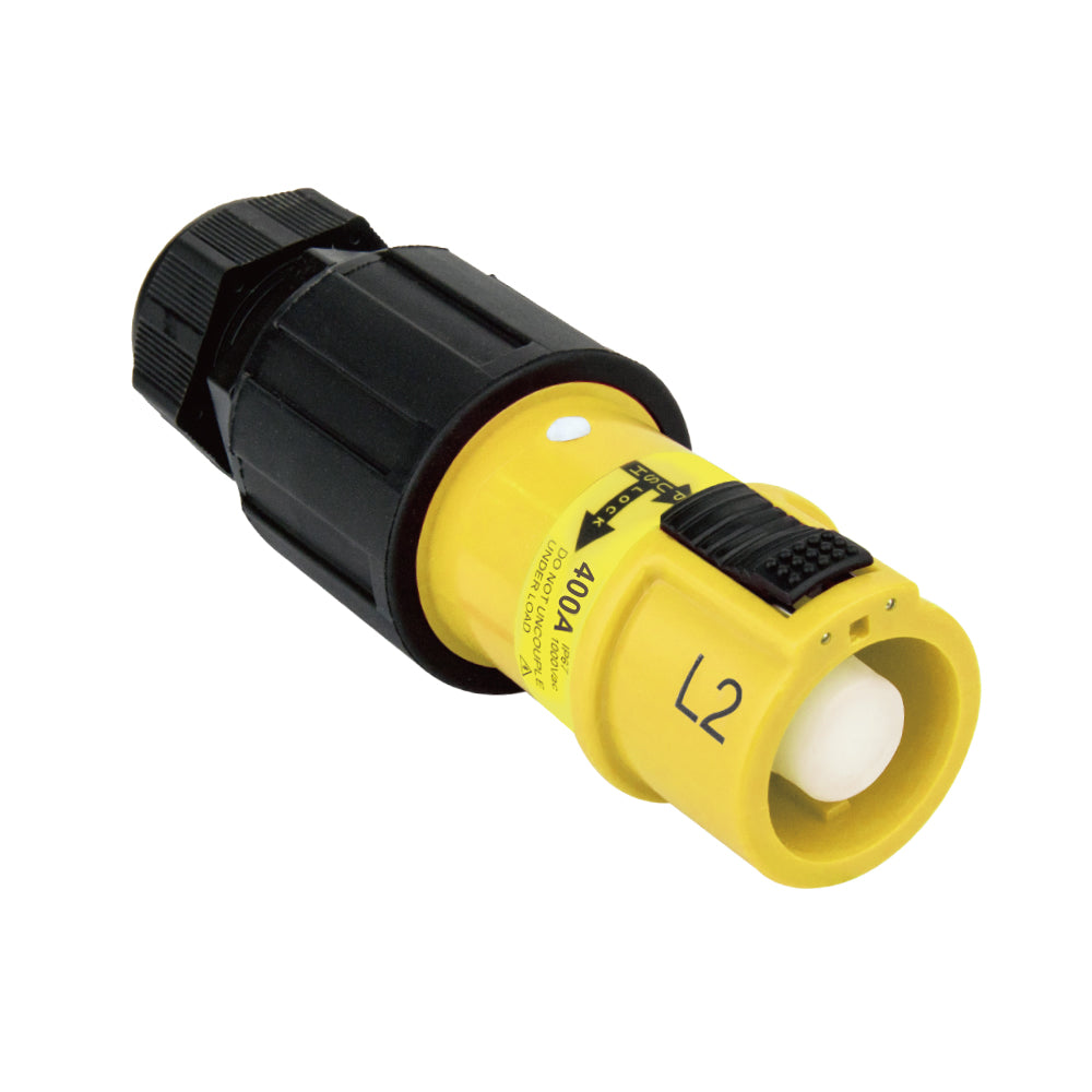 PFLS-2Y-S120M40A - PowerFit 400 A Line Source, L2 (Phase B) Yellow (UK (Old Standard))