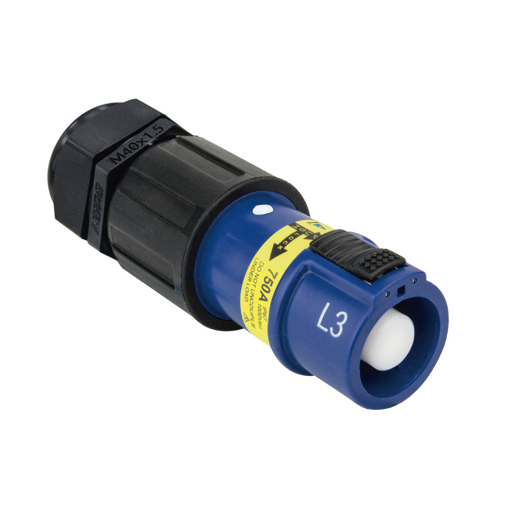 PFLS-3BL-C300M40 - PowerFit 750 A Line Source, L3 (Phase C) (NEC / AU-NZ Legacy) Blue