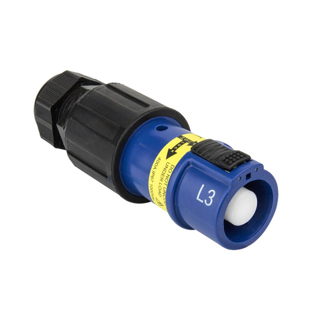 PFLS-3BL-S120M40A - PowerFit 400 A Line Source, L3 (Phase C) Blue (Multiple conventions)