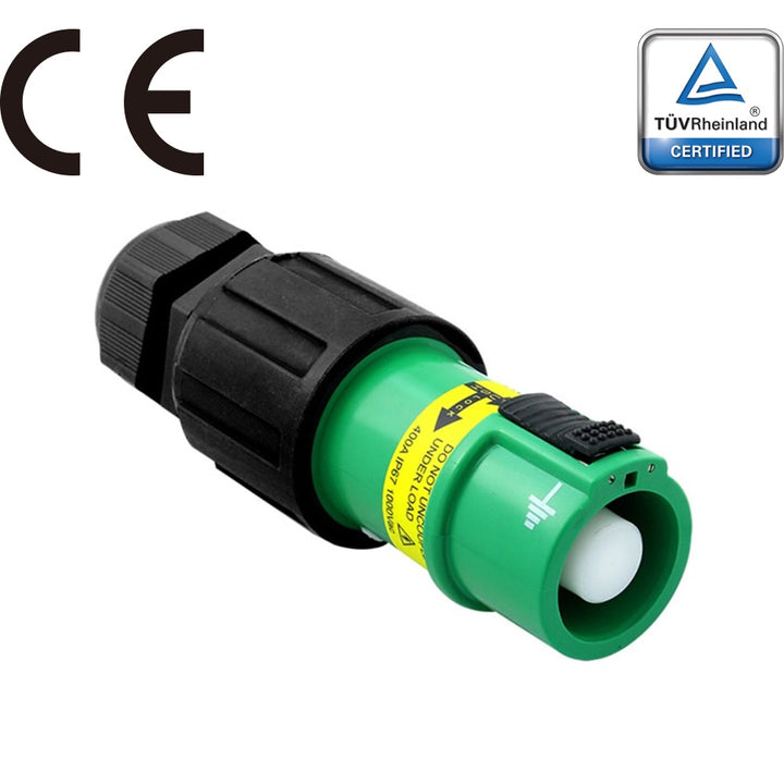 PFLS-EGN-S120M40A - PowerFit 400 A Line Source, Earth (PE) Green (Universal protective earth/ground)