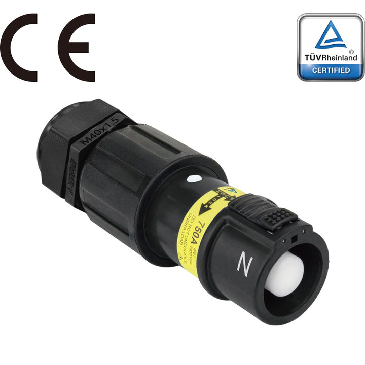 PFLS-NBK-C300M40 - PowerFit 750 A Line Source, Neutral (AU/NZ Legacy) Black