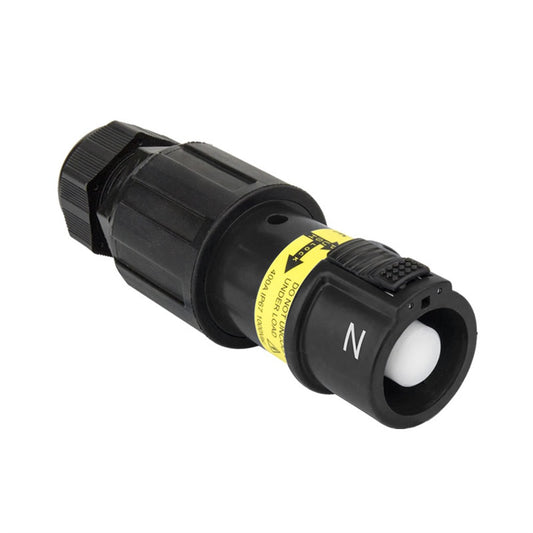 PFLS-NBK-S120M40A - PowerFit 400 A Line Source, Neutral (N) Black (Australian / UK (Old Standard))