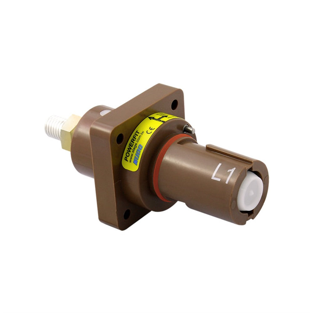 PFPD-1BN - PowerFit 400 A Panel Drain, L1 (Phase A) Brown (IEC - European)