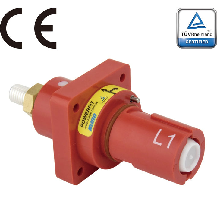 PFPD-1R-T7 - PowerFit 750 A Panel Drain, L1 (Phase A) (AU/NZ Legacy) Red