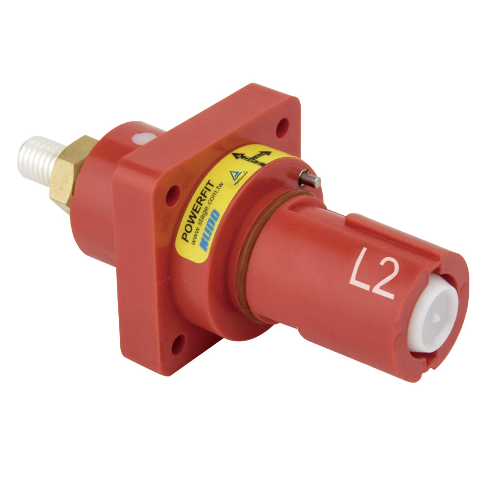 PFPD-2R-T7 - PowerFit 750 A Panel Drain, L2 (Phase B) (NEC - North American) Red